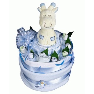 Baby Boy Nappy Cake - Baby Hamper